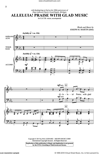 Alleluia! Praise With Glad Music