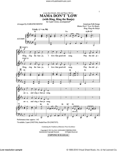 Mama Don't 'Low (with Ring, Ring The Banjo)