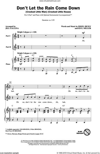 Don't Let The Rain Come Down (Crooked Little Man) (Crooked Little House)