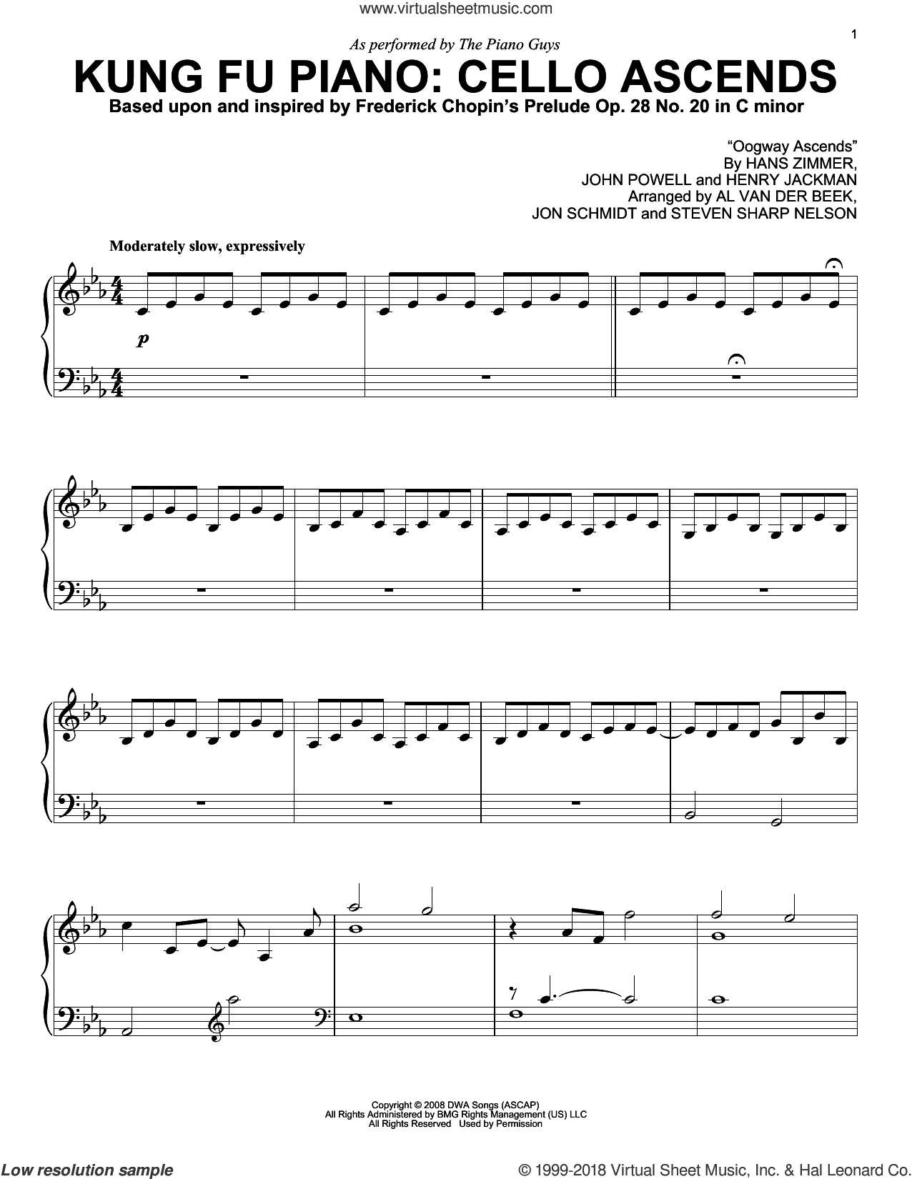 Kung Fu Piano: Cello Ascends