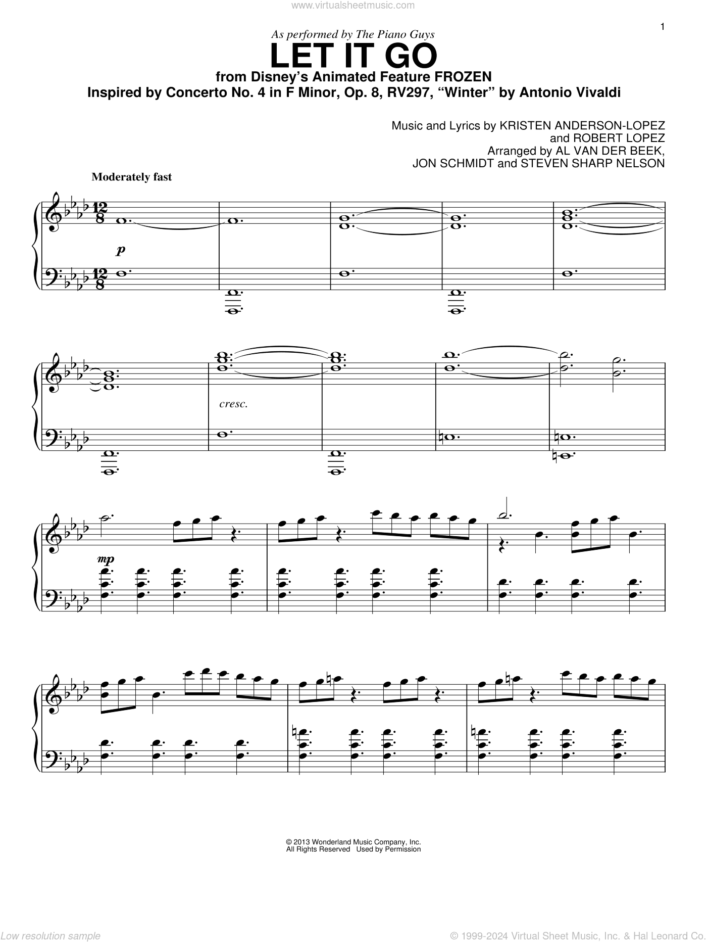 Let It Go (from Frozen)