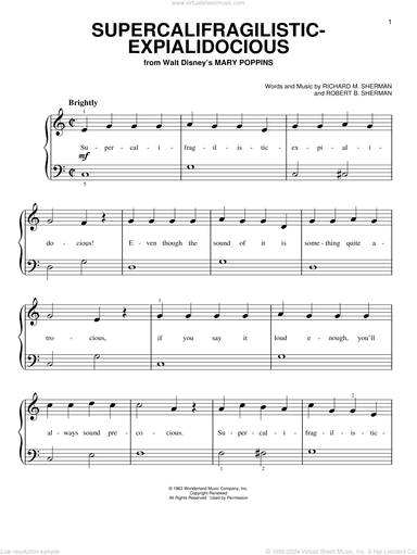 Supercalifragilisticexpialidocious (from Mary Poppins)