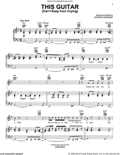 This Guitar (Can't Keep From Crying)