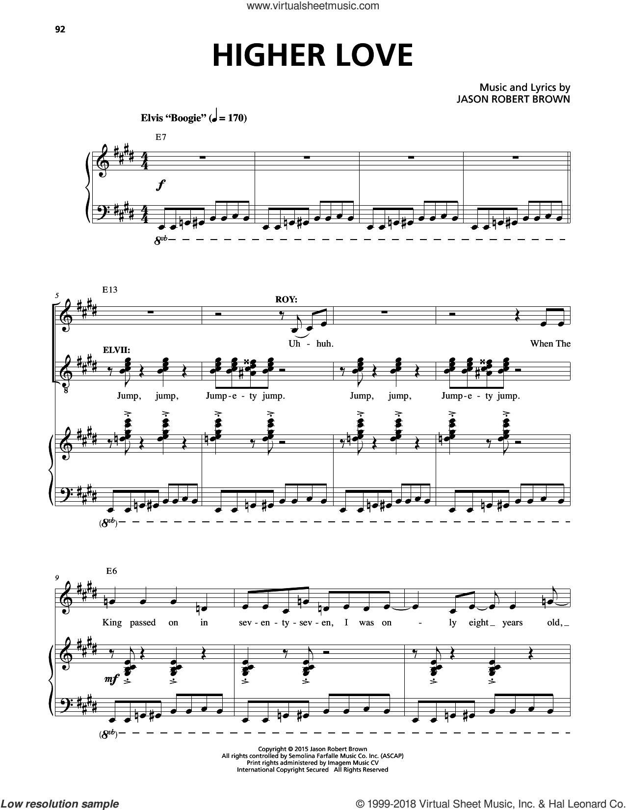 Higher Love (from Honeymoon in Vegas)