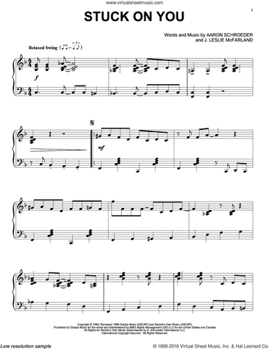 Stuck On You, (intermediate)