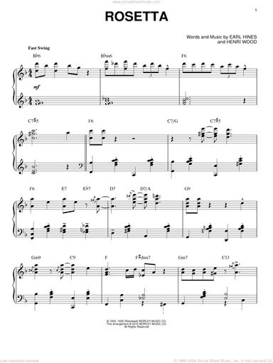 Rosetta [Stride version] (arr. Brent Edstrom)