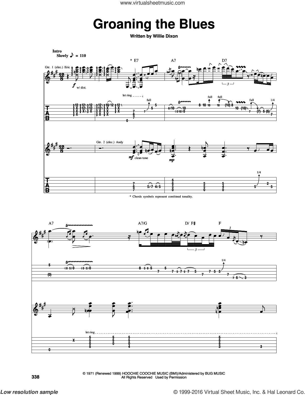 Groaning The Blues