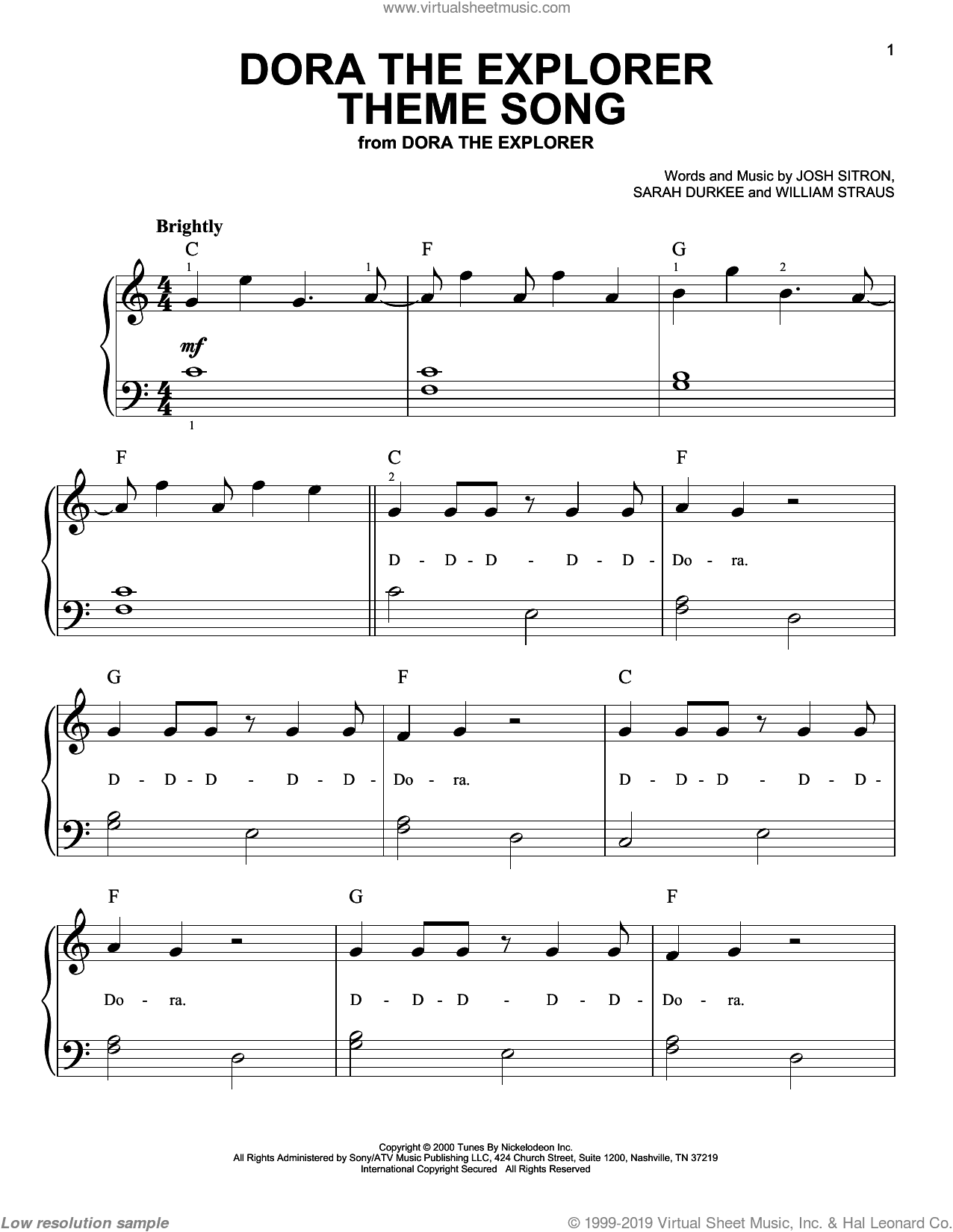 Dora The Explorer Theme Song