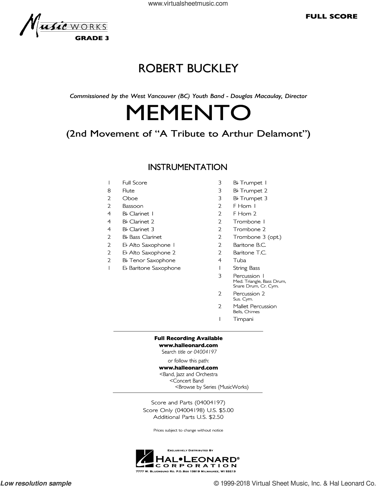Memento (COMPLETE)