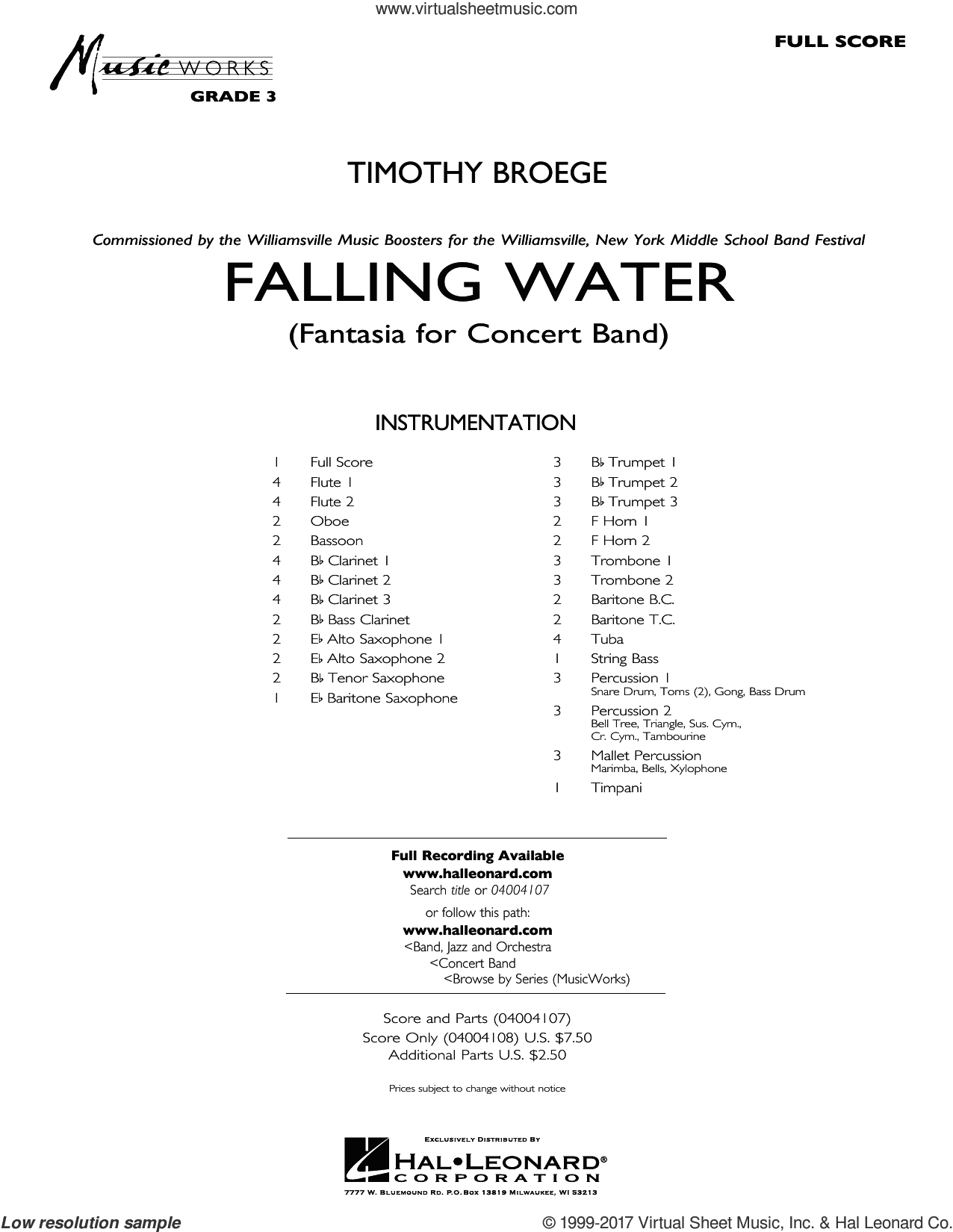 Falling Water (COMPLETE)