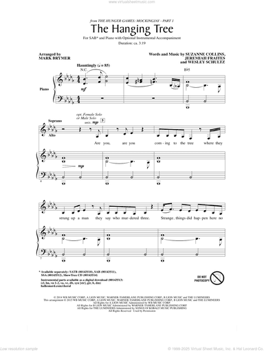 The Hanging Tree (arr. Mark Brymer)
