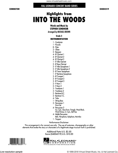 Highlights From Into The Woods (COMPLETE)
