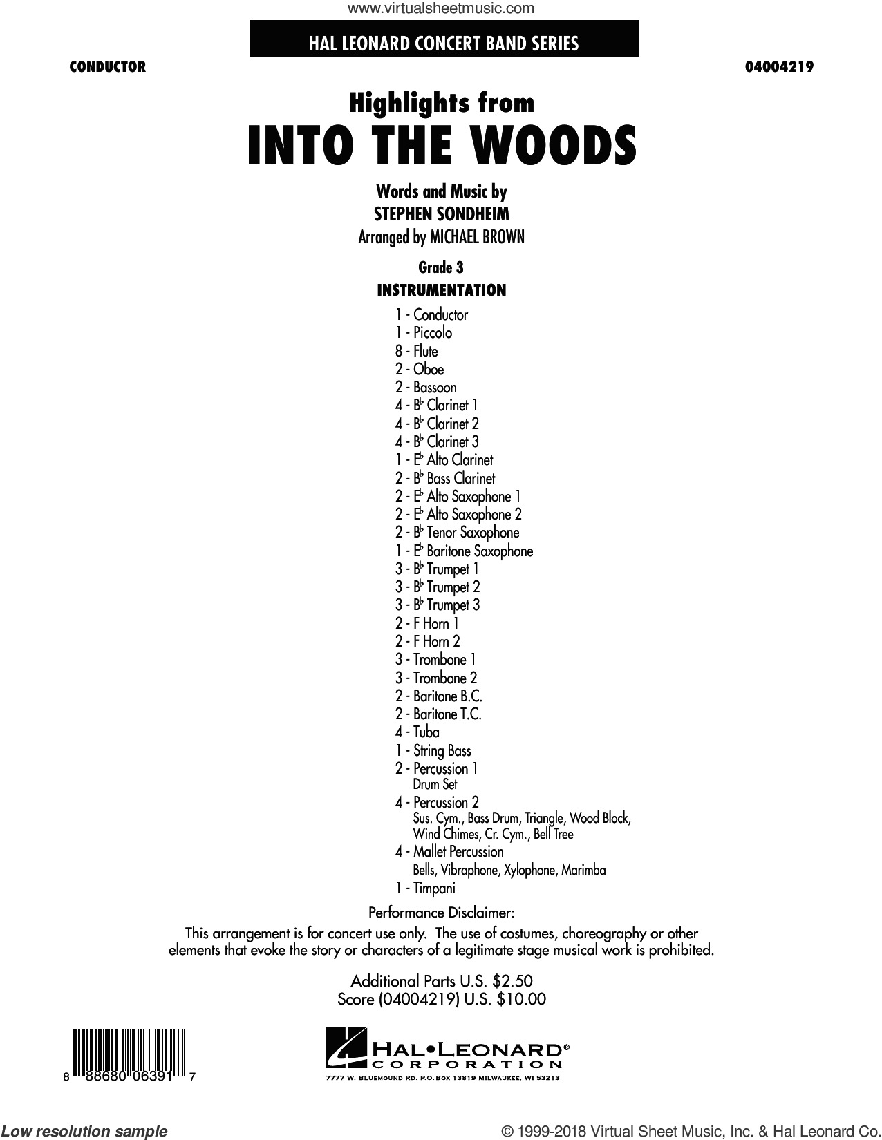 Highlights From Into The Woods (COMPLETE)