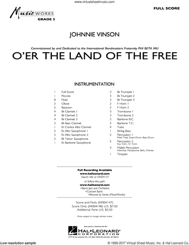 O'er the Land of the Free (COMPLETE)