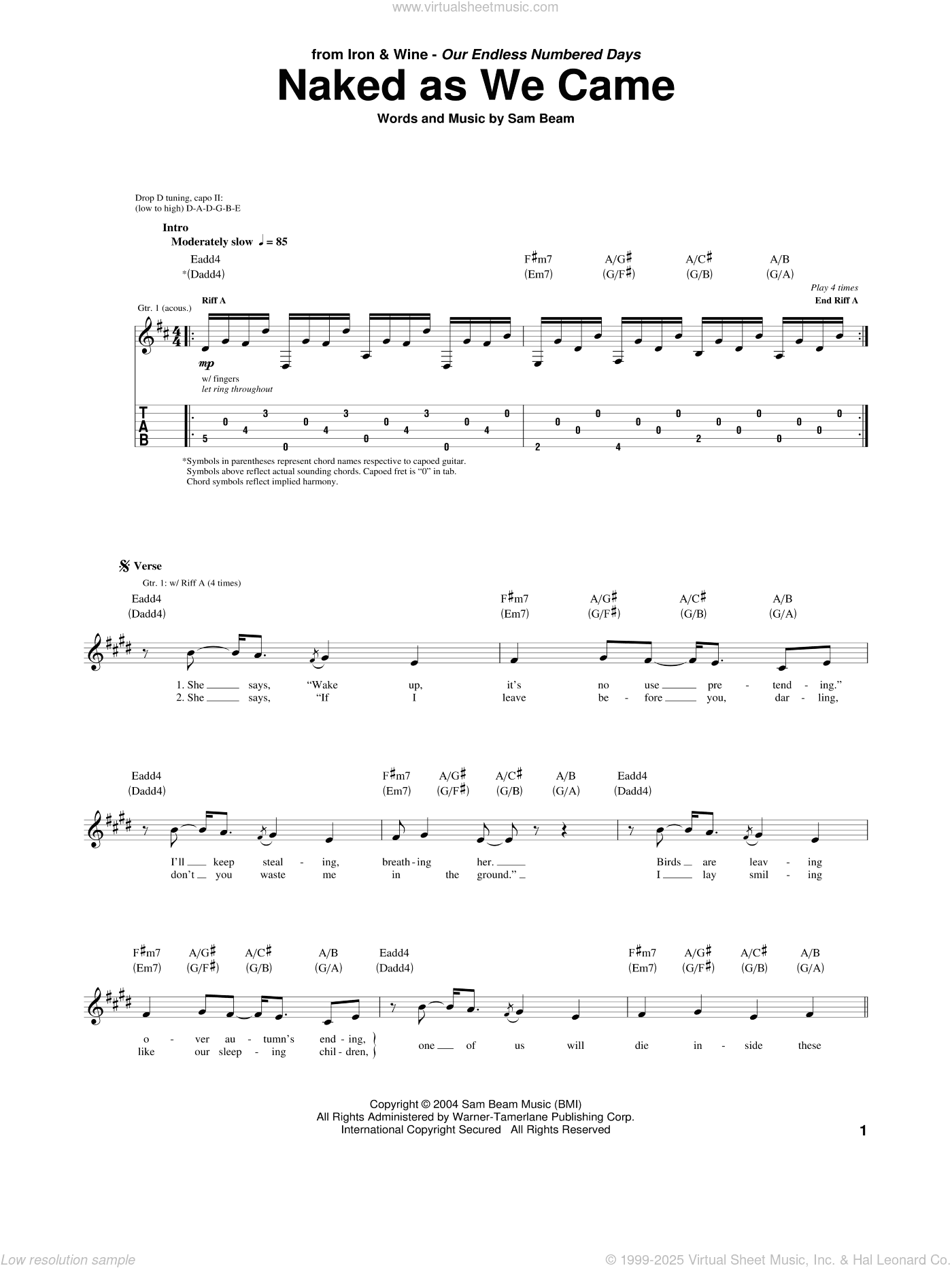 Naked As We Came