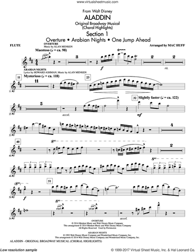 Aladdin (Choral Highlights) (from Aladdin: The Broadway Musical) (arr. Mac Huff)