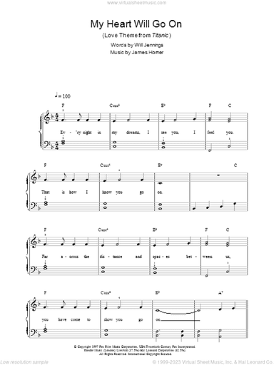 My Heart Will Go On (Love Theme from Titanic)
