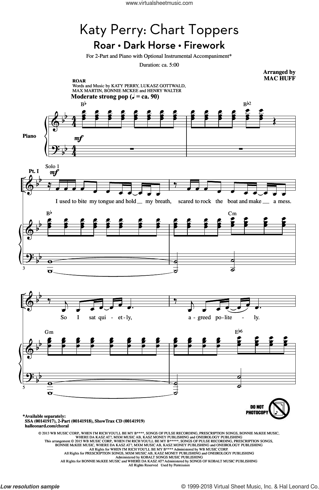Katy Perry: Chart Toppers