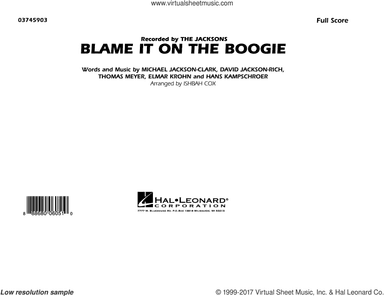Blame It on the Boogie (COMPLETE)