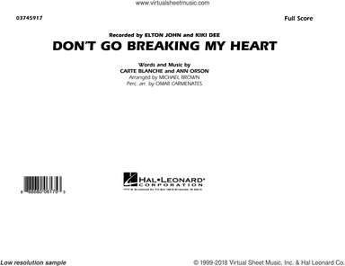 Don't Go Breaking My Heart (COMPLETE)