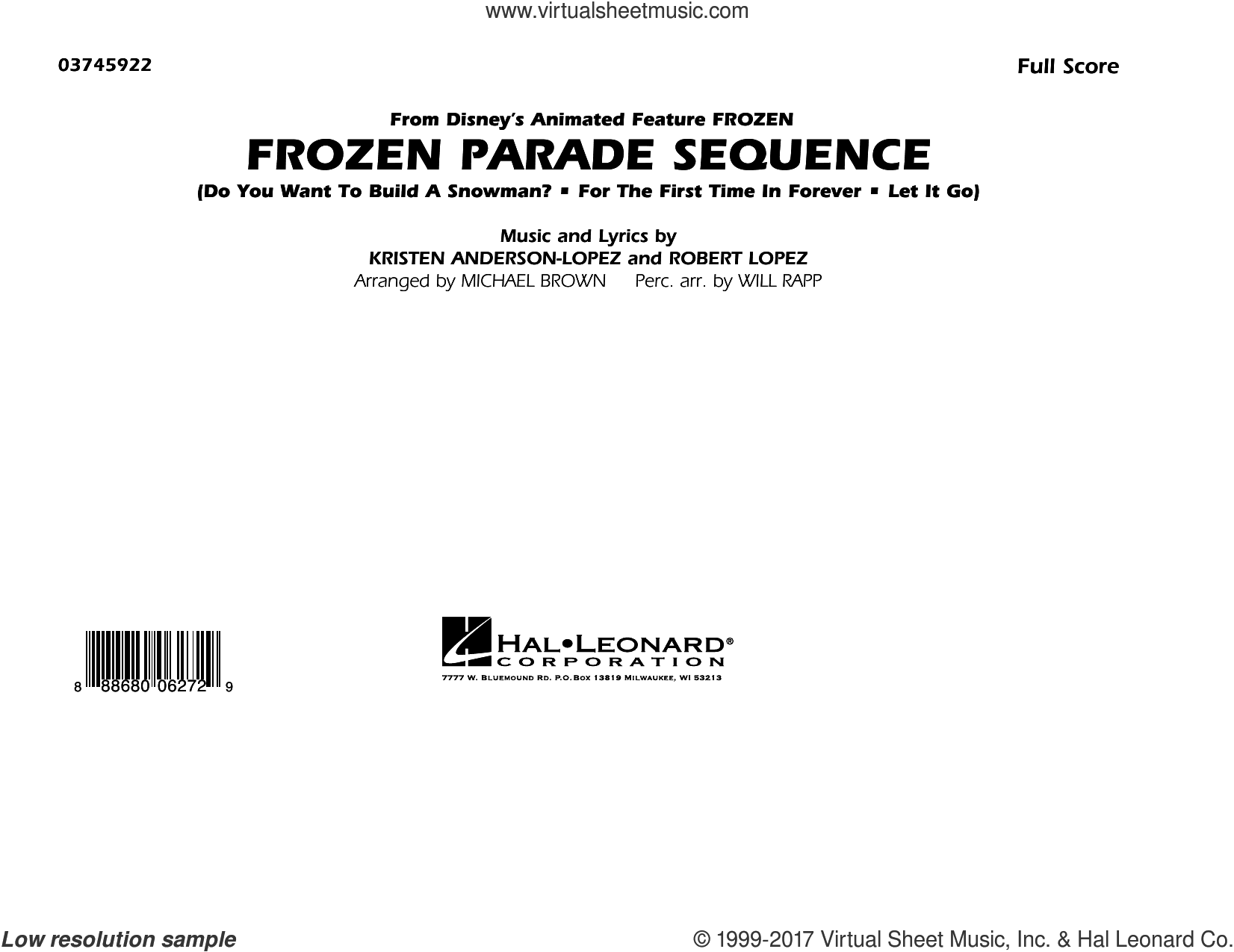 Frozen Parade Sequence (COMPLETE)
