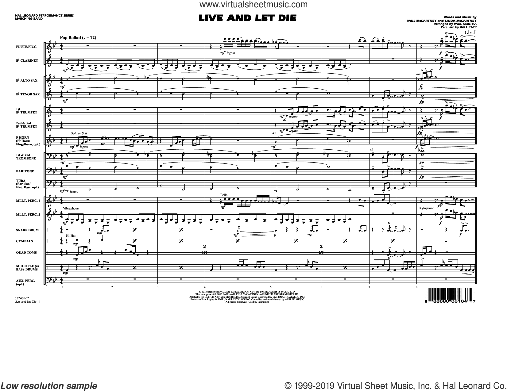 Live and Let Die, complete collection (COMPLETE)