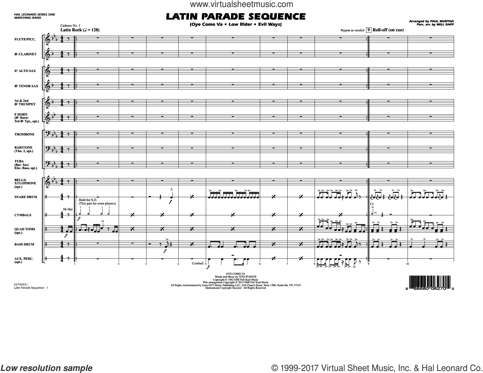 Latin Parade Sequence (COMPLETE)