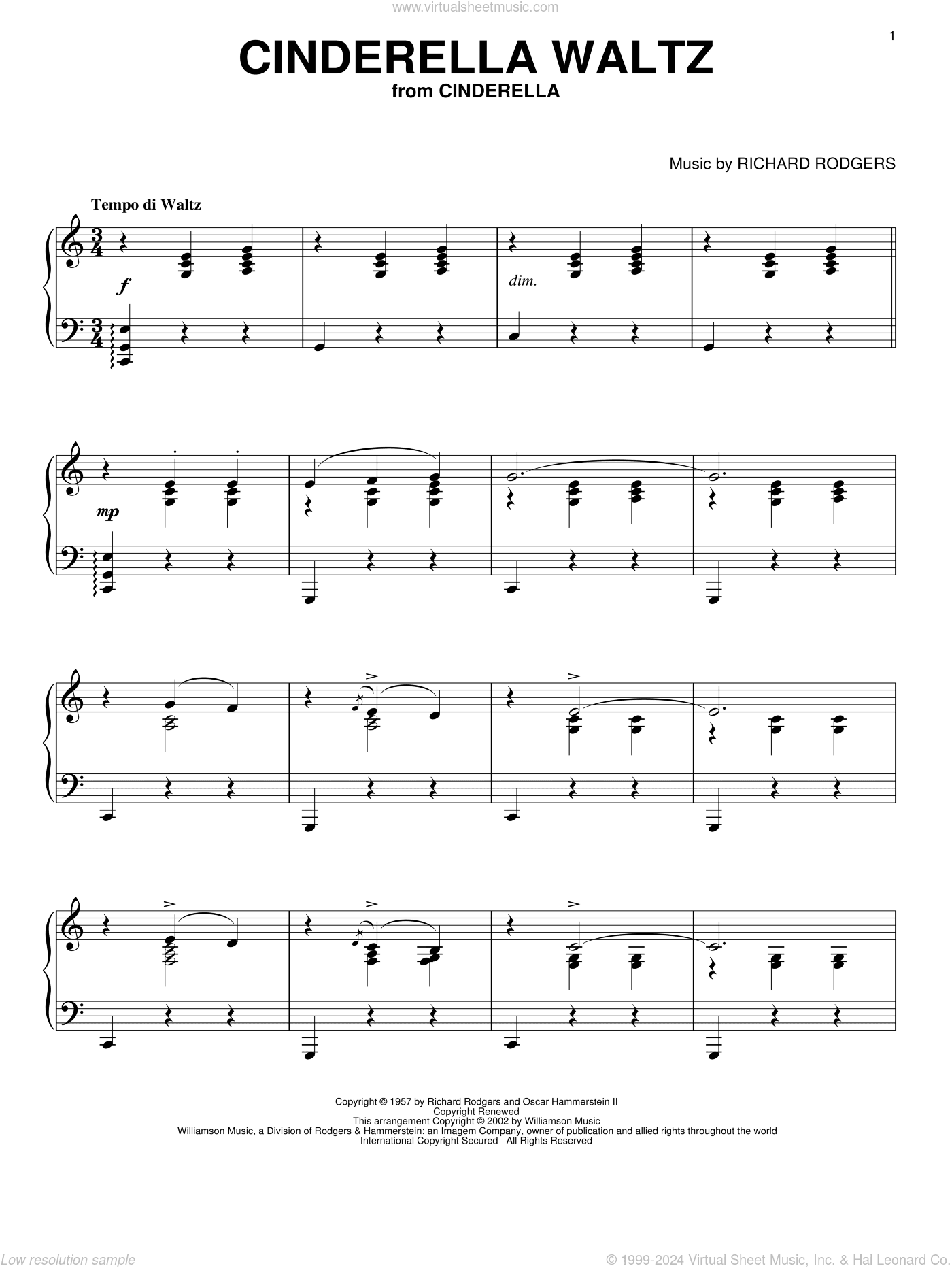 Cinderella Waltz (from Cinderella)