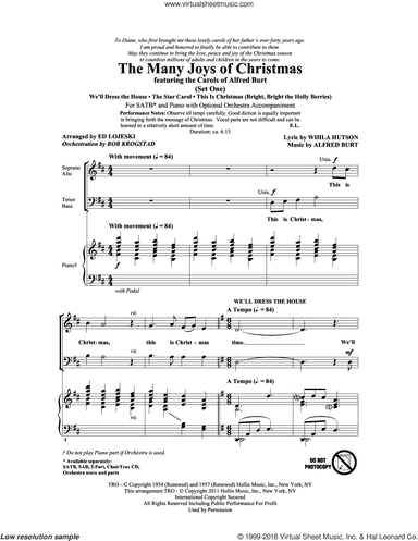 The Many Joys Of Christmas (featuring The Carols of Alfred Burt) Set 1