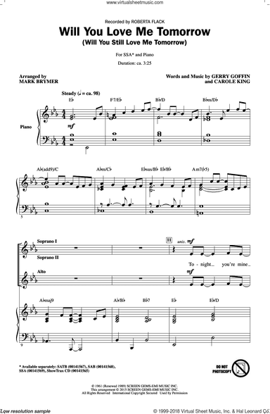 Will You Love Me Tomorrow (Will You Still Love Me Tomorrow)