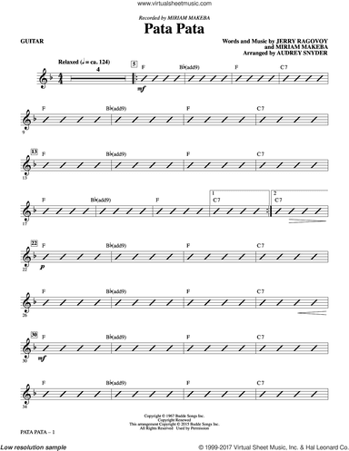 Pata Pata (complete set of parts)