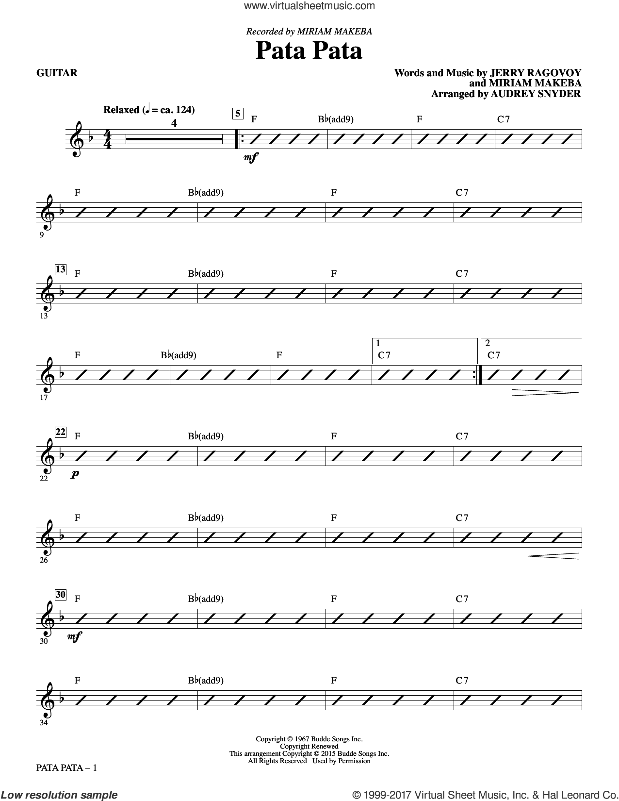 Pata Pata (complete set of parts)