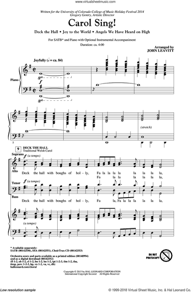 Carol Sing!