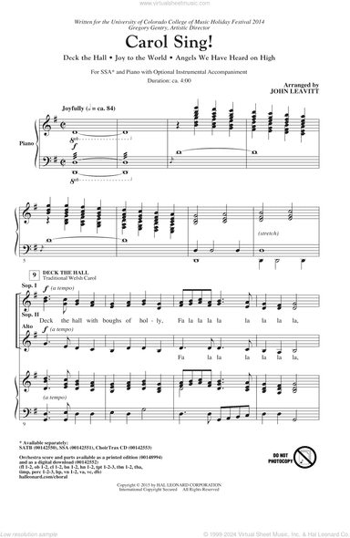 Carol Sing!