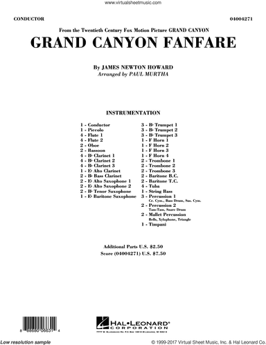 Grand Canyon Fanfare (COMPLETE)