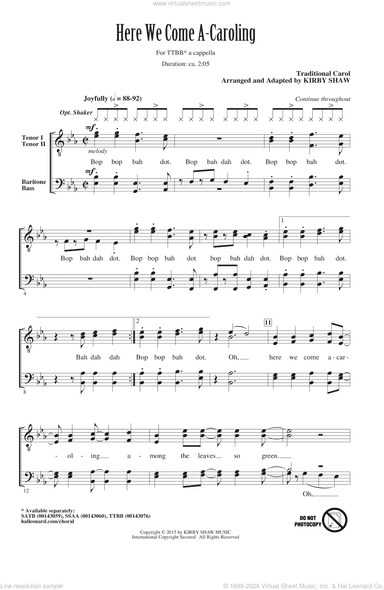 Here We Come A-Caroling