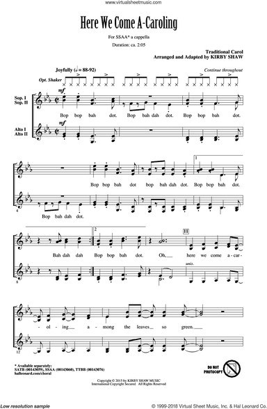 Here We Come A-Caroling