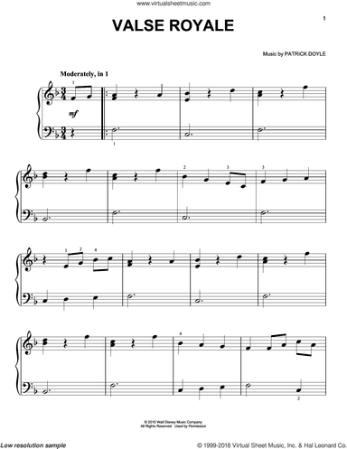 Valse Royale, (easy)