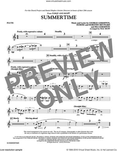 Summertime (arr. Mac Huff) (complete set of parts)