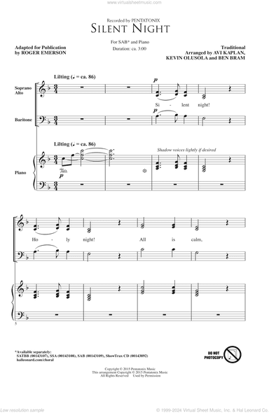 Silent Night (adapt. Roger Emerson)