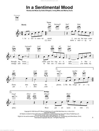 In A Sentimental Mood