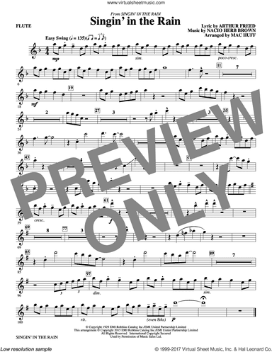 Singin' in the Rain (arr. Mac Huff) (complete set of parts)