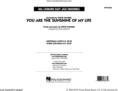 You Are the Sunshine of My Life (COMPLETE)