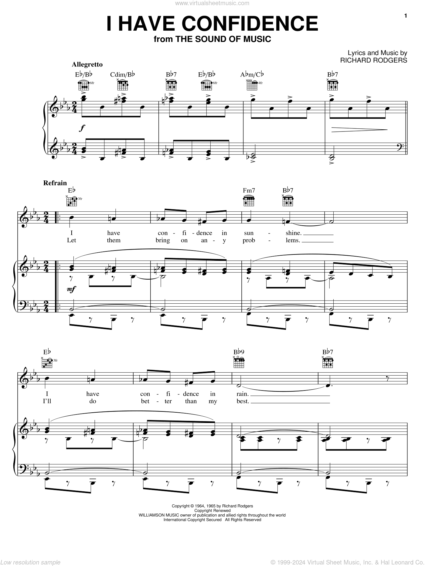 I Have Confidence (from The Sound of Music)