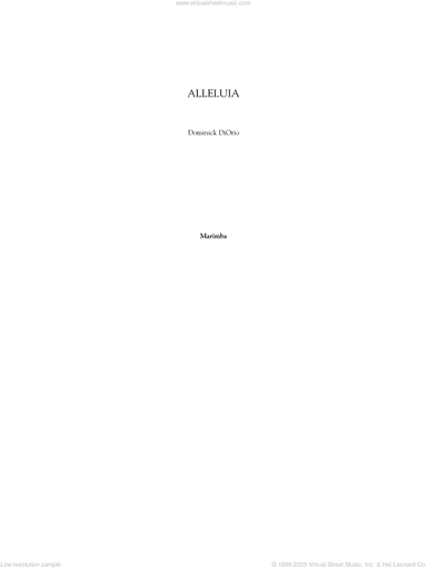 Alleluia