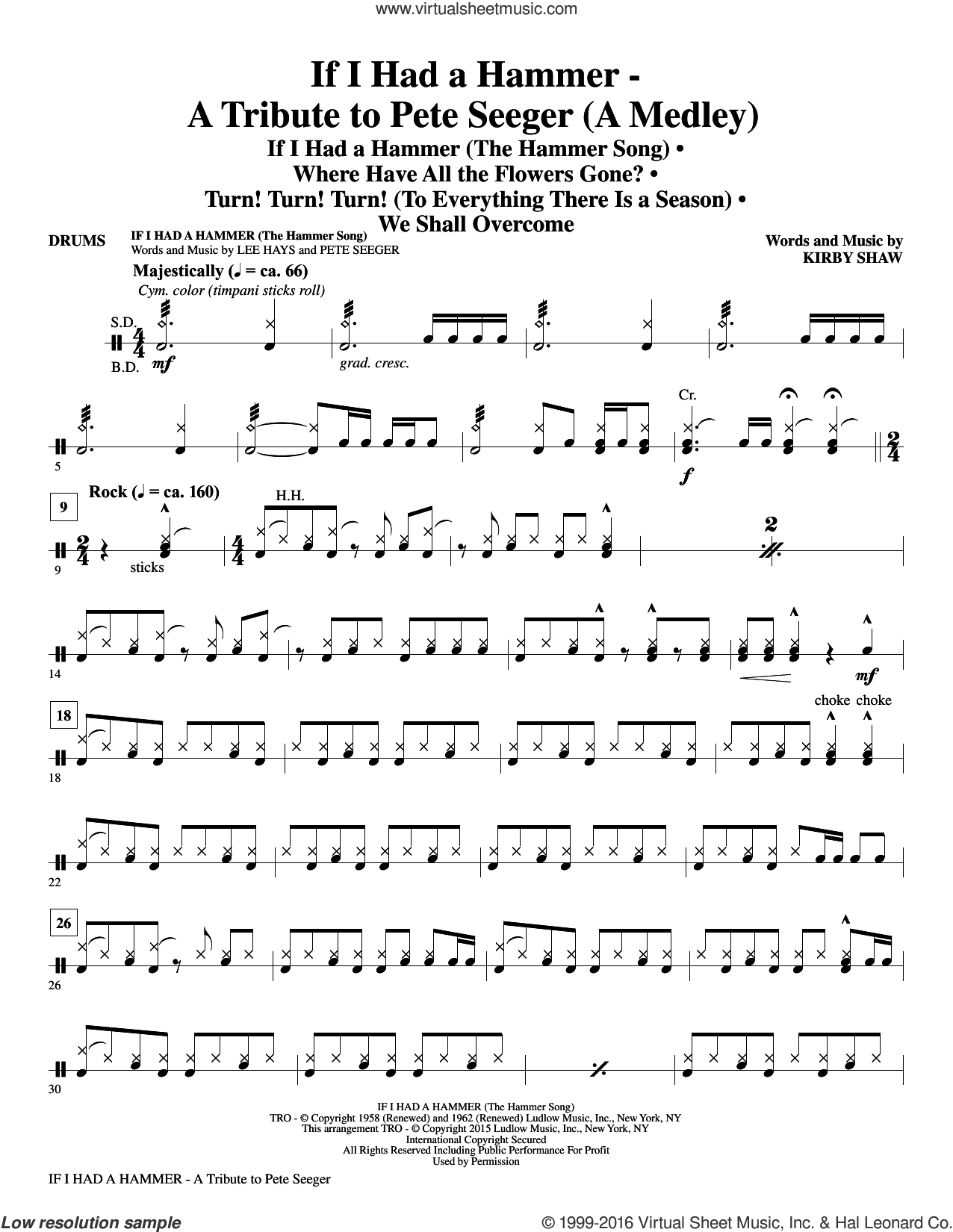 If I Had A Hammer, a tribute to pete seeger