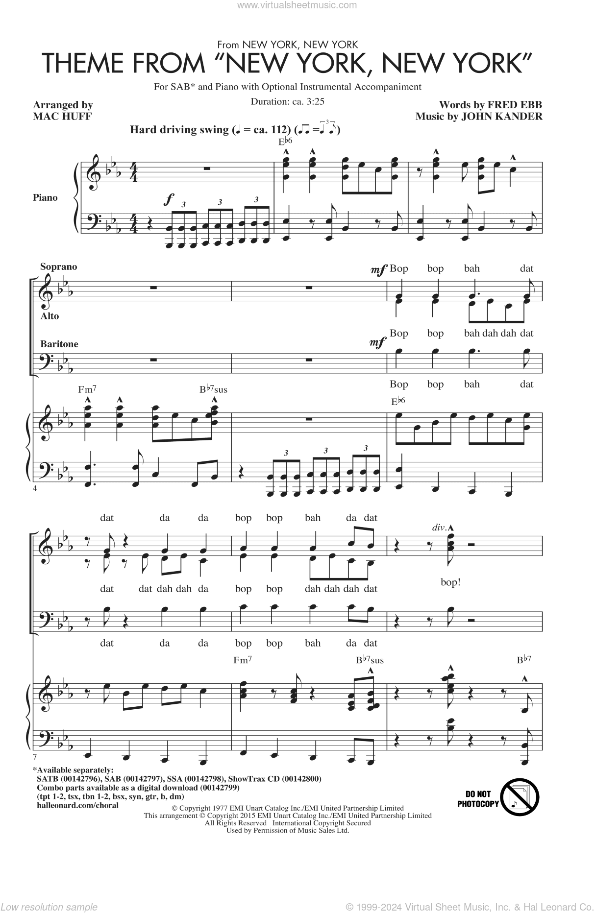 Theme From "New York, New York"