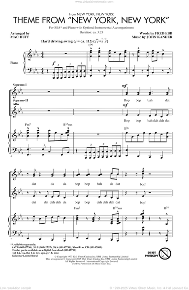 Theme From "New York, New York"