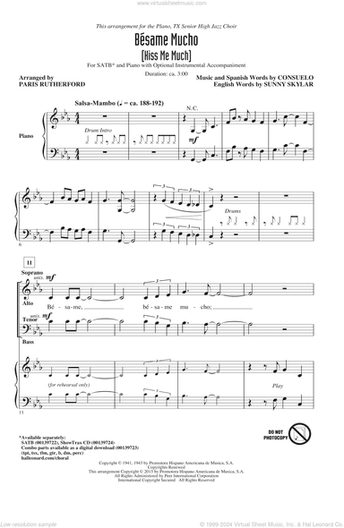 Besame Mucho (Kiss Me Much)