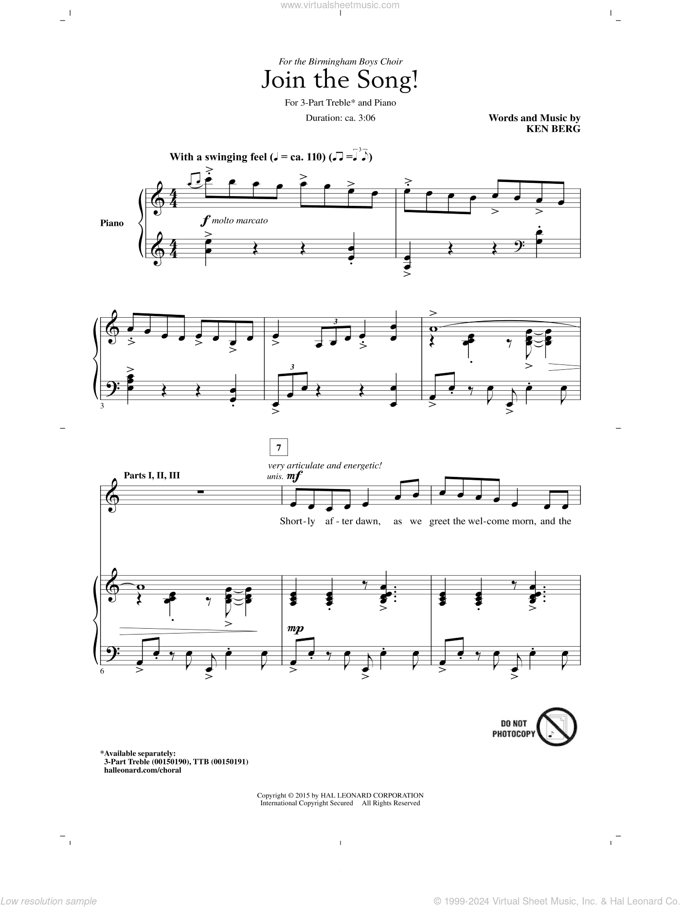 Join The Song!